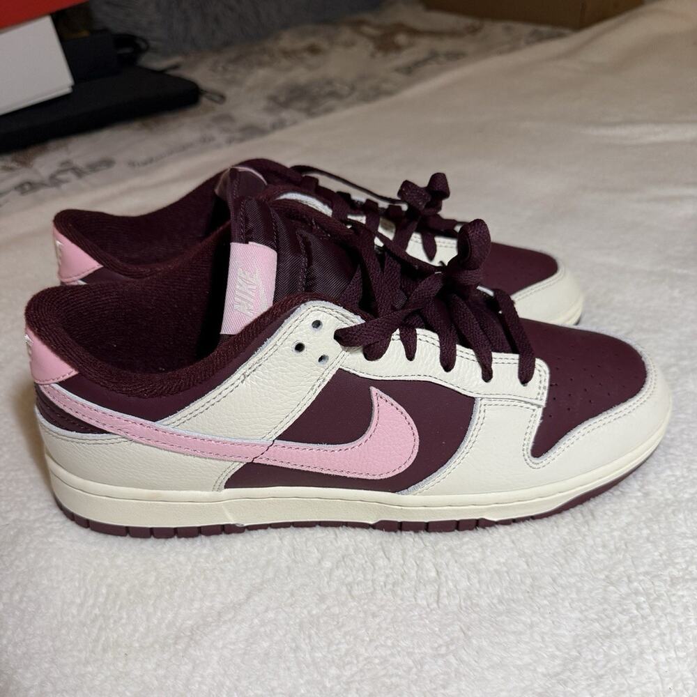 Nike Dunk Low Retro PRM Valentine's Day Night Maroon/Ivory Pink DR9705-100